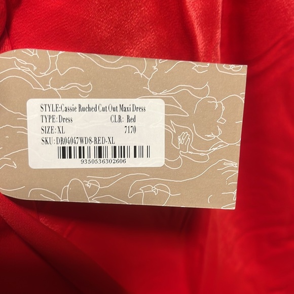 MESHKI Cassie Cut Out MIDI Dress - Picture 6 of 9